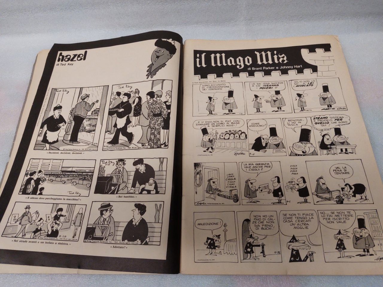 Fumetti: Fumetto "il Mago" umoristica vintage anni '70 – Difettoso da Pambio Noranco venduto da Pol69 2