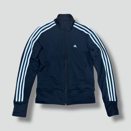 Adidas vintage y2k black track jacket damen trainer 00s
