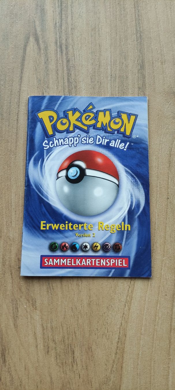 Pokémon Carte collezionabili: Pokemon Erweiterte Regeln Version 2 / Jahr 2000 – Usato da Villmergen venduto da rolling_thunder
