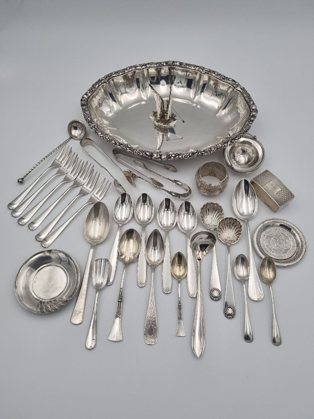 Set di posate: 1196 gr Silber, 800, 835, 13 Lot – Usato da Kölliken venduto da ter_lkc7