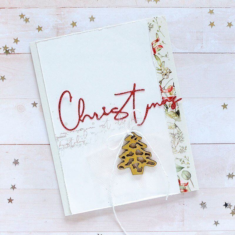 Sciablone: CHRISTMAS SCHRIFTZUG STANZSCHABLONE – Nuovo e nell'imballaggio originale da Affoltern am Albis venduto da Makianwa 3
