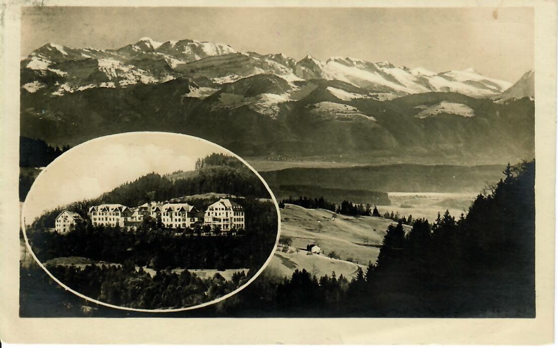 Cartoline postali: Sanatorium Wald 1924 – Usato da Hochdorf venduto da Ziegel-16