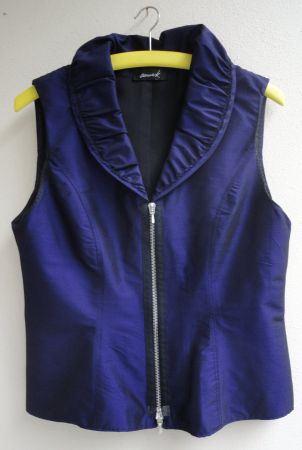 Gilet ärmellos von AnnaK violett exclusiv Gr.38