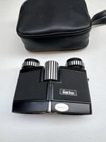 Fernglas Carton schwarz mit Tasche guter Zustand