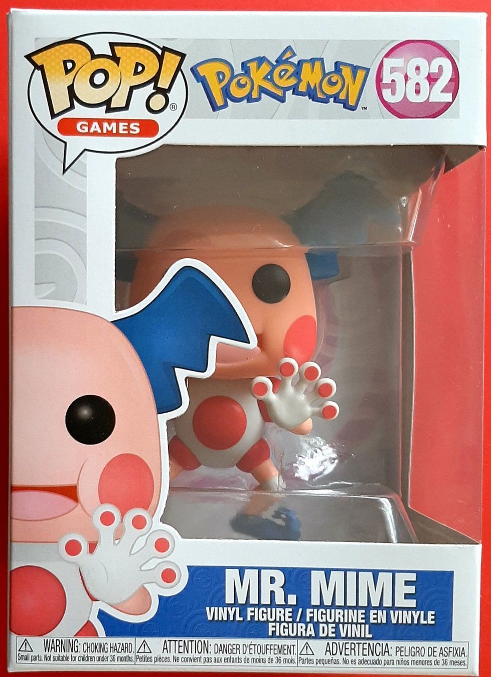 Funko Statuette: Funko Pop Pokemon Mr. Mime – Nuovo e nell'imballaggio originale da Montet (Glâne) venduto da KOADA