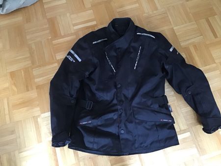 IXS Motorradjacke schwarz mit Air-Move-System neuwertig 