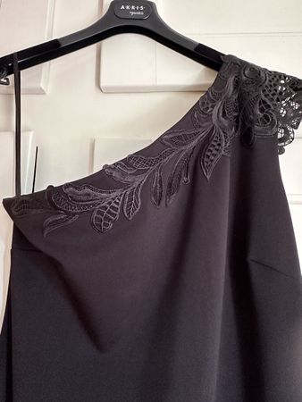 Elegant Black Ted Baker Cocktail Dress Gr. 42
