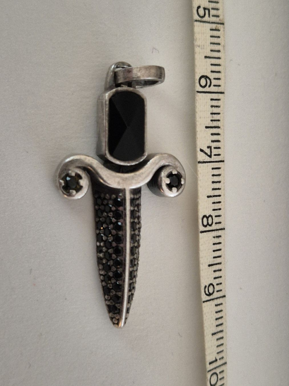 Ciondoli: Anhänger Dolch Silber Steinen Schmuck – Usato da Russikon venduto da eunicetungol 3