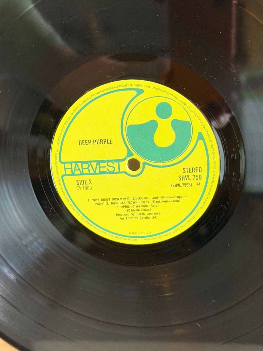 Dischi in vinile: Deep Purple - Deep Purple - Vinyle LP - 1969 - Bon état – Usato da Dombresson venduto da Dumbo75 1