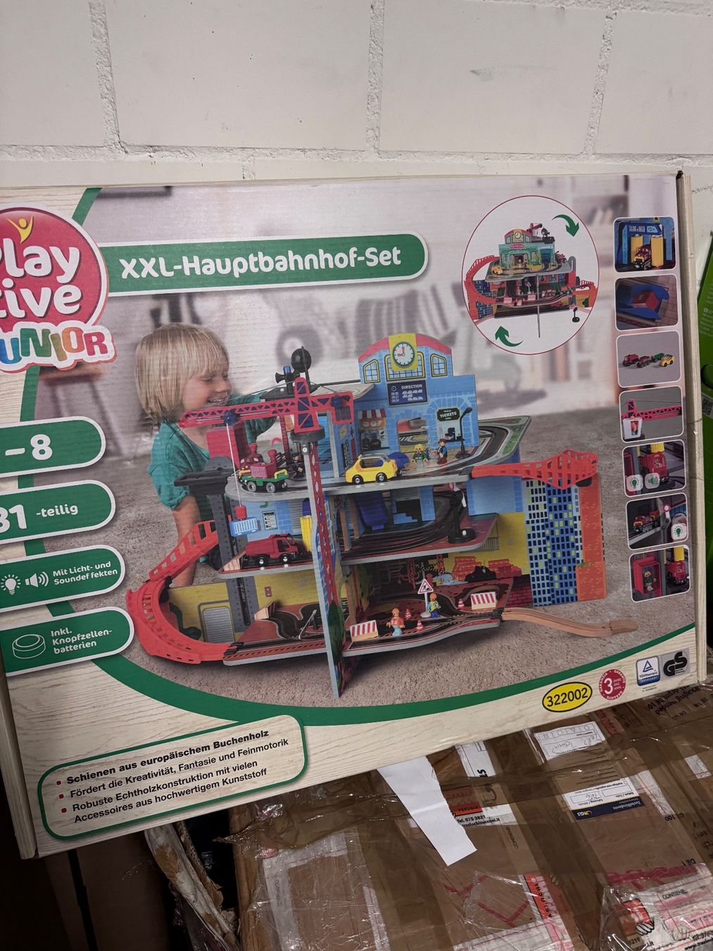 Lidl Giocattoli: Hauptbahnhof Train Station Set Play – Nuovo (secondo la descrizione) da Glattfelden venduto da mezzo.gram