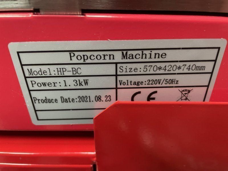 Küchengeräte: Popcornmaschine mit Wagen NEU – Neu und originalverpackt aus Maur von Internette_2015 2