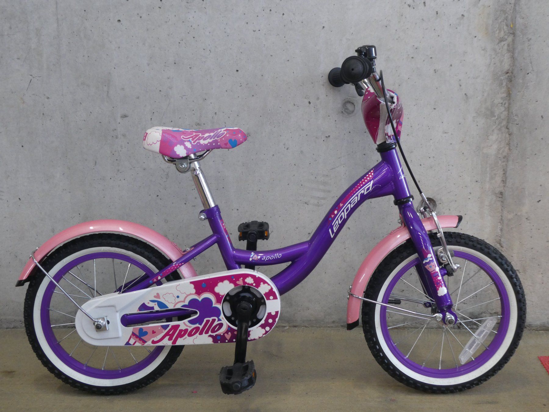 Leopard Velos: Kindervelo Leopard Apollo 14" (Nr.001) – Gebraucht aus Winterthur von Veloauktion