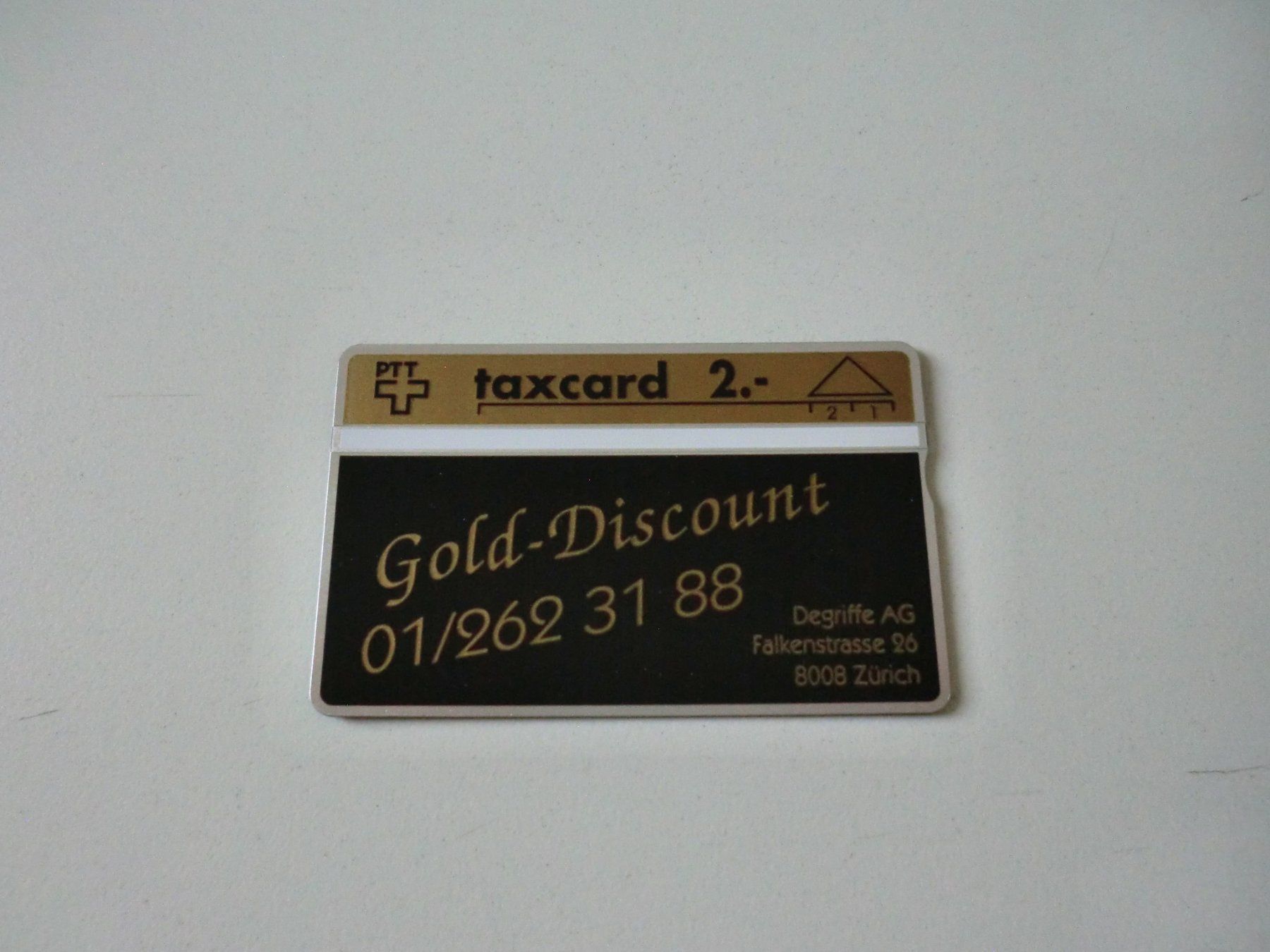 Cartes de téléphone: Gold Discount - ungebraucht – Neuf (Voir description) à Nürensdorf par Wini56