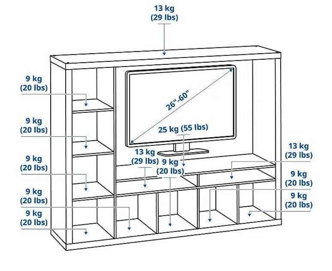 Ikea Mobili TV: TV Wohnwand / Tv Möbel – Usato da Unterterzen venduto da bac_5rn2 2