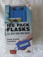 NEW! Ice Pack Flasks - Sneak Alcohol Anywhere - Set of Two!