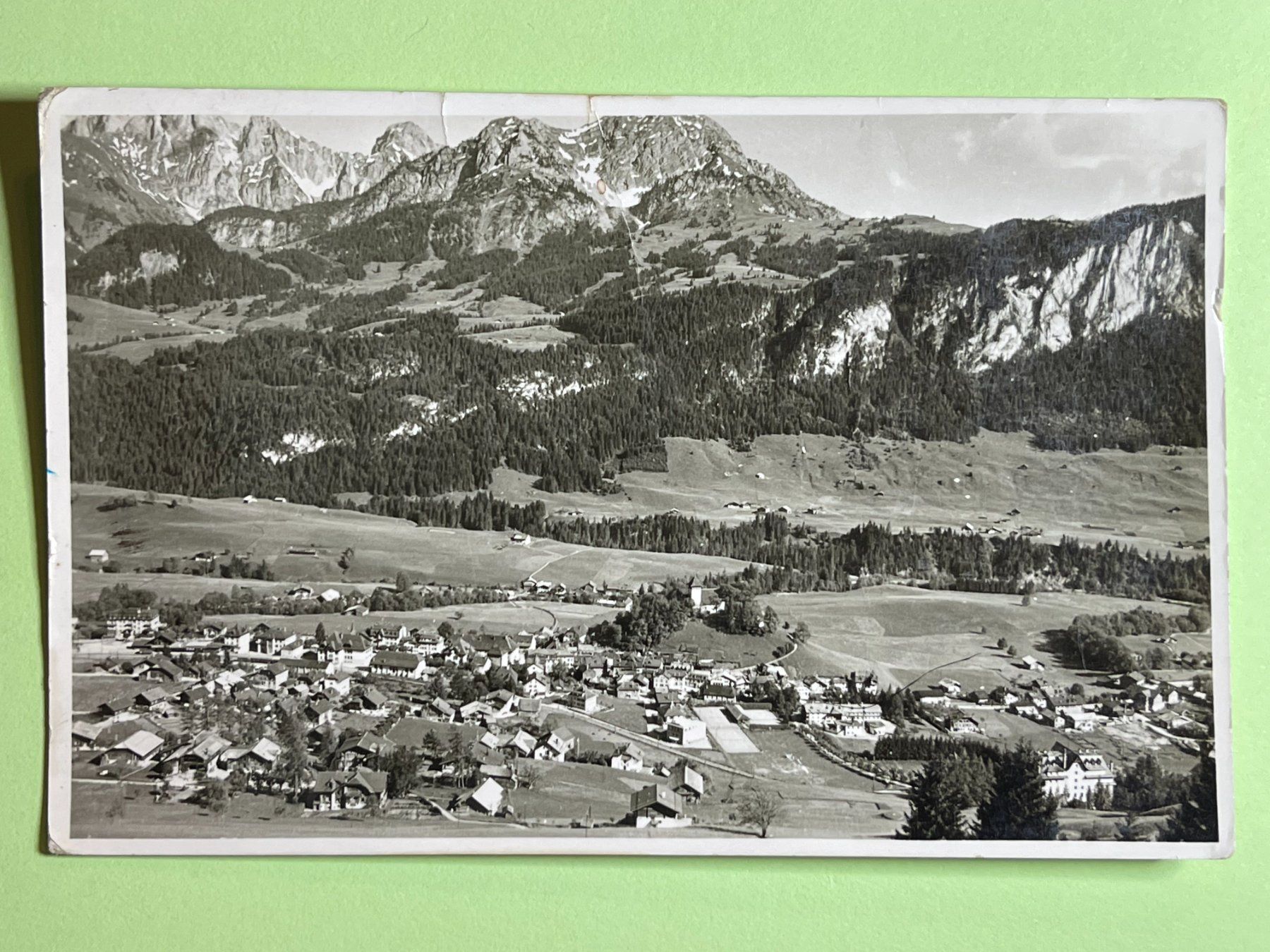Cartes postales: Château d'Oex – D'occasion à Steg VS par _vinci_