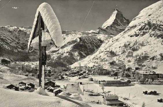 Cartes postales: ZERMATT mit Matterhorn – D'occasion à Jona par philajona