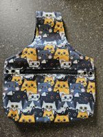 Tasche Katzen Motiv neuwertiger Zustand