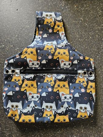 Tasche Katzen Motiv neuwertiger Zustand
