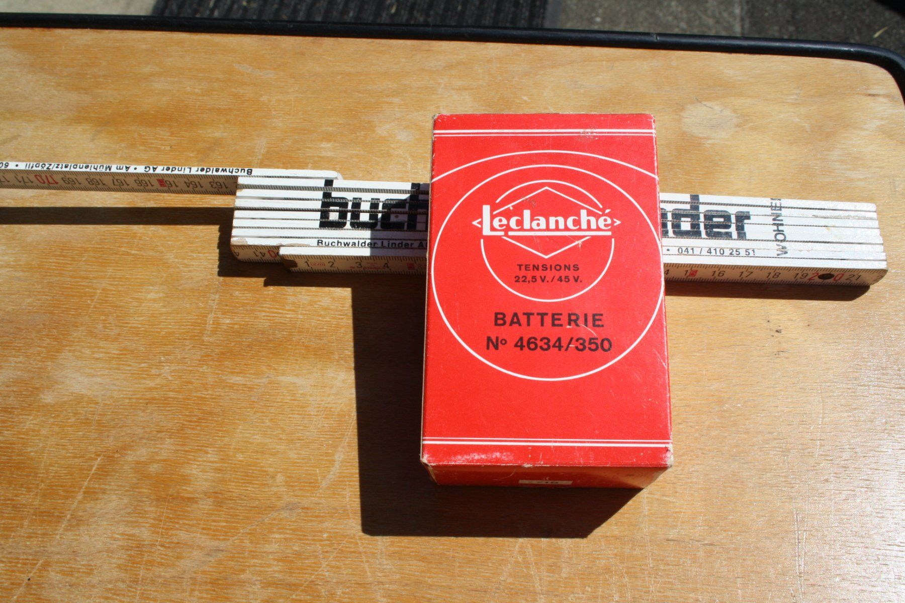 Caricatori & Batterie: ANTIKE ALTE VINTAGE BATTERIE – Difettoso da Wauwil venduto da Pneuedy 8