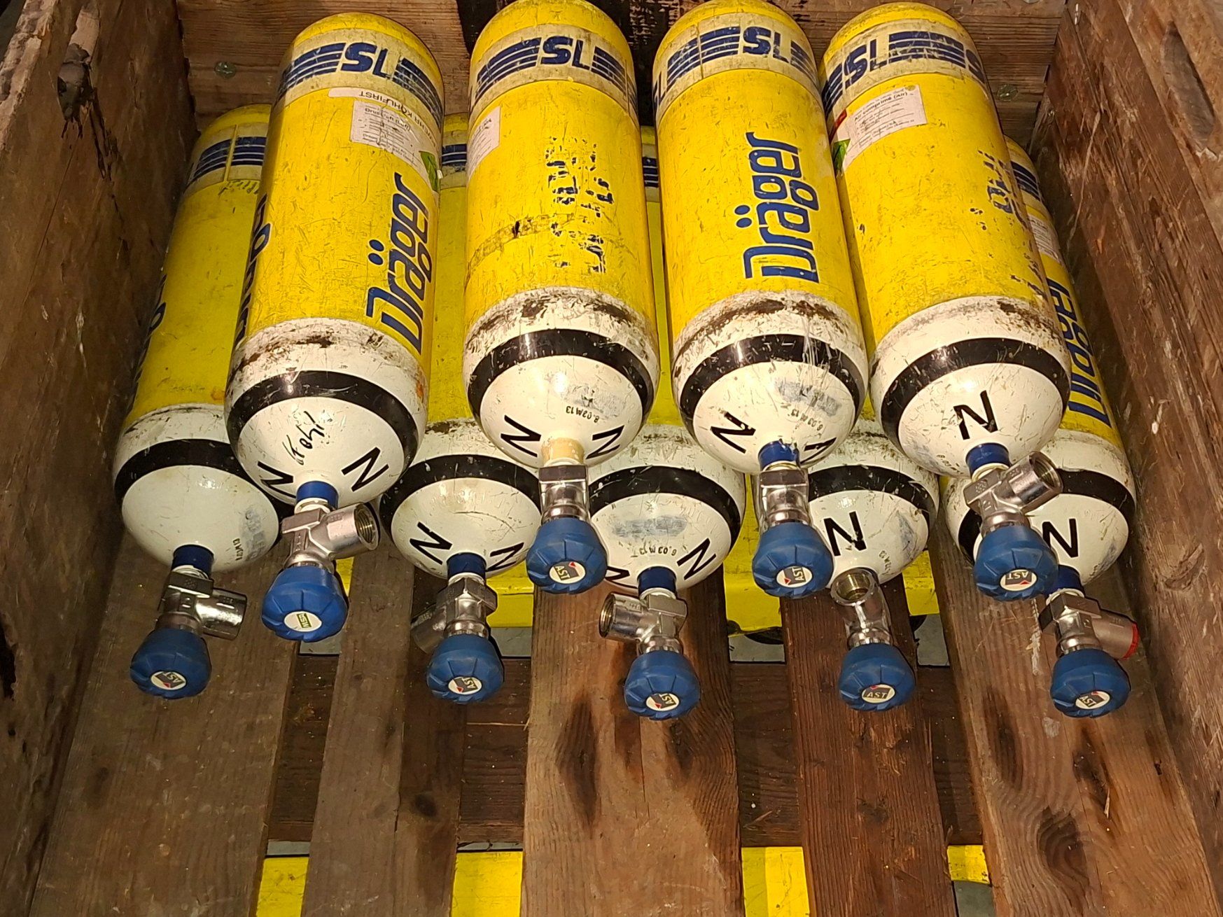Tauchflaschen: Pressluftsflasche/Atemschutzfaschen – Gebraucht aus Marthalen von RegorGuh4 2