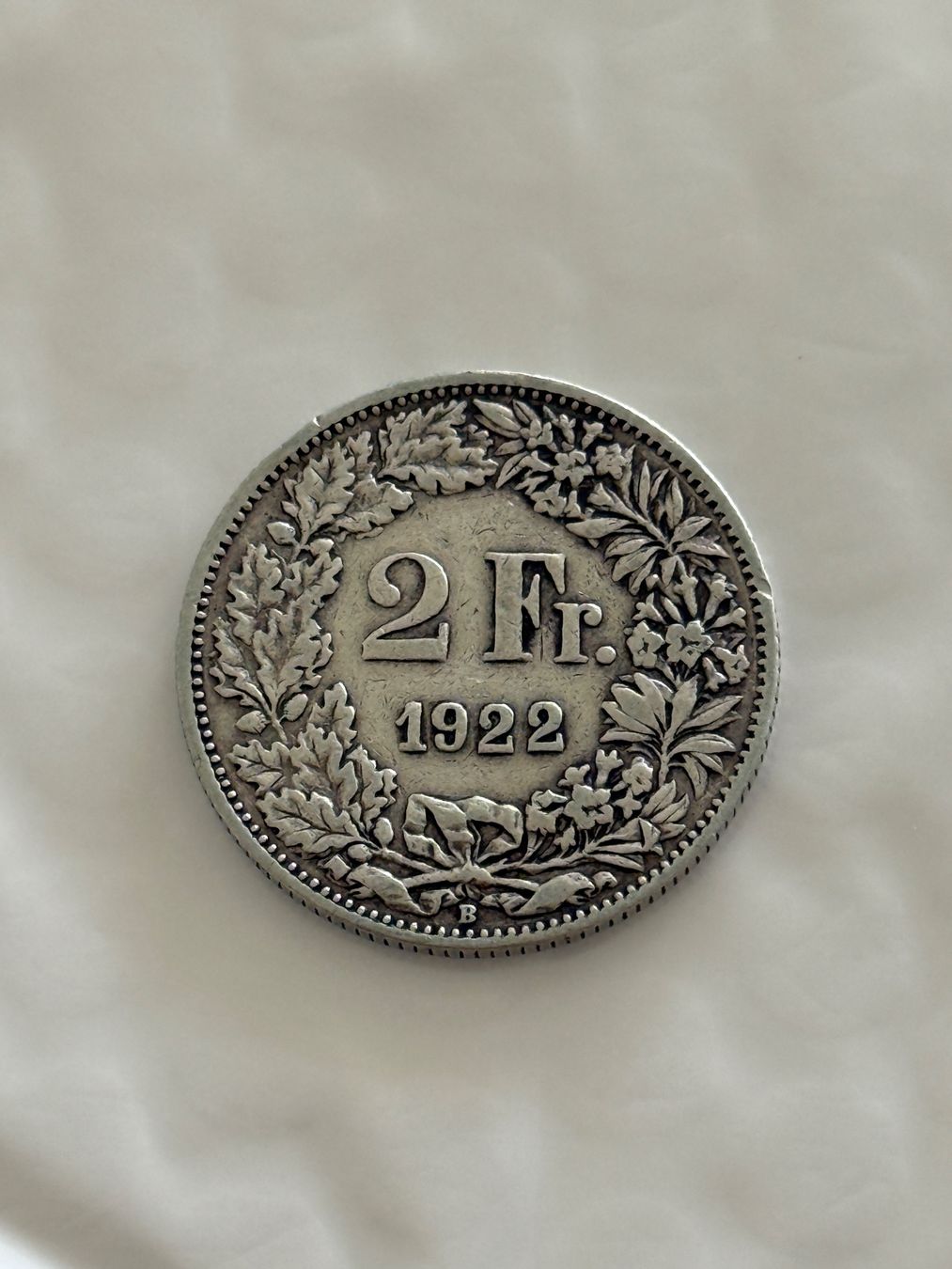 Tutti le monete: 2 Franken 1922  Rar – Usato da Wallisellen venduto da SWISS_SILVER1 1