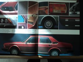 Prospekt Pressemappe Alfa Romeo 6 1979