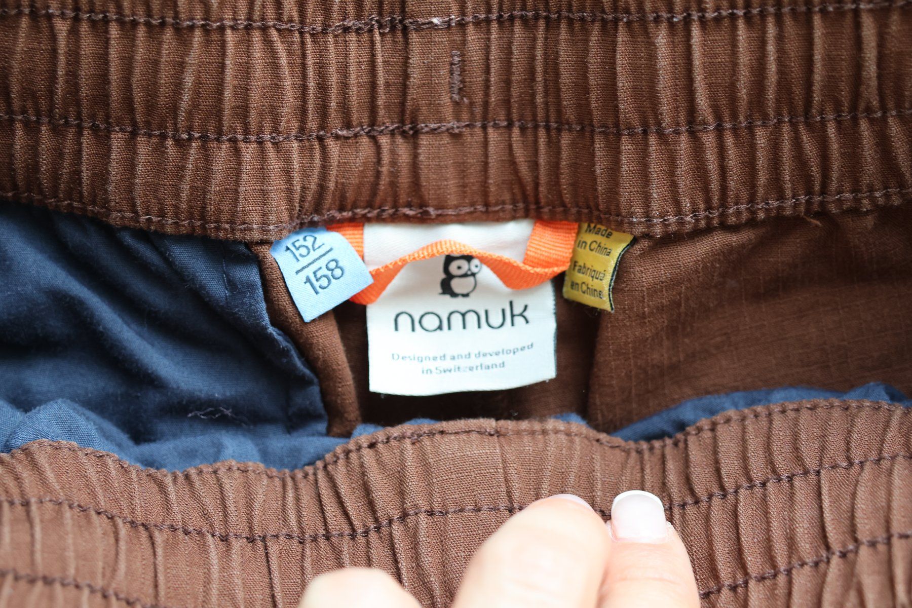 Namuk Pantaloni: NAMUK HOSE 152/158 – Usato da Balzers venduto da MinimenschMia 1