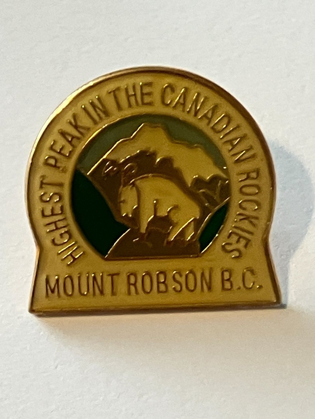 Placchette & Badge: 1 Pin Mount Robson – Usato da Basel venduto da djwwpp