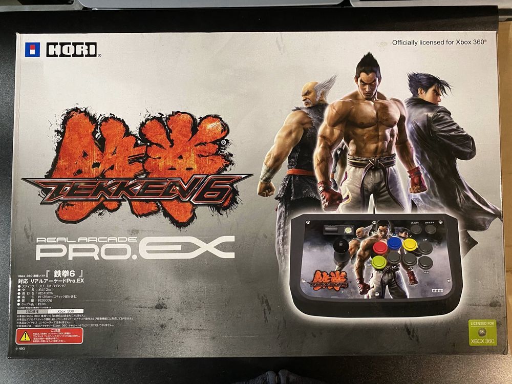 Giant Arcade Game HORI Real Arcade Pro.EX (Tekken 6 Design