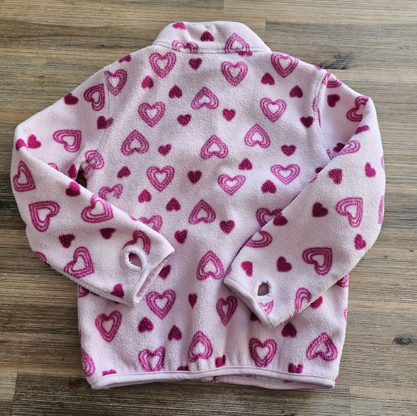 Giacche & Cappotti: Fleecejacke Mädchen Pink Herz Grösse 98 gebraucht – Usato da Basel venduto da Sinibini86 2