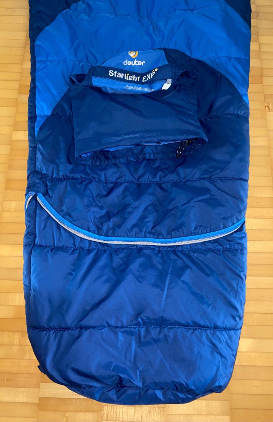 Deuter Sacchi a pelo: Deuter "Starlight EXP" Kinder Schlafsack – Usato da Nürensdorf venduto da DealPilot 1