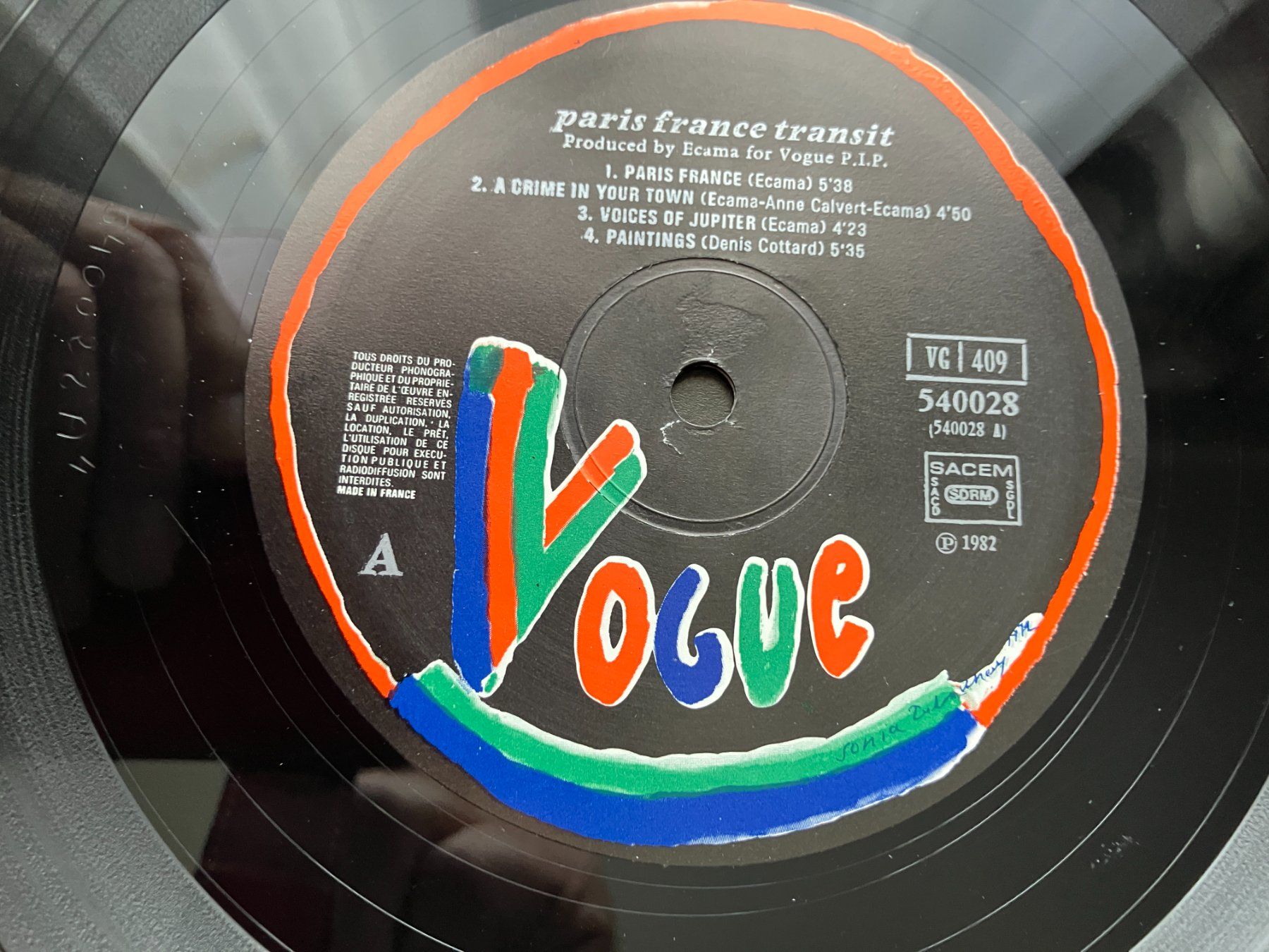 Dischi in vinile: Paris France Transit – Usato da Aarwangen venduto da Jukebox3 7