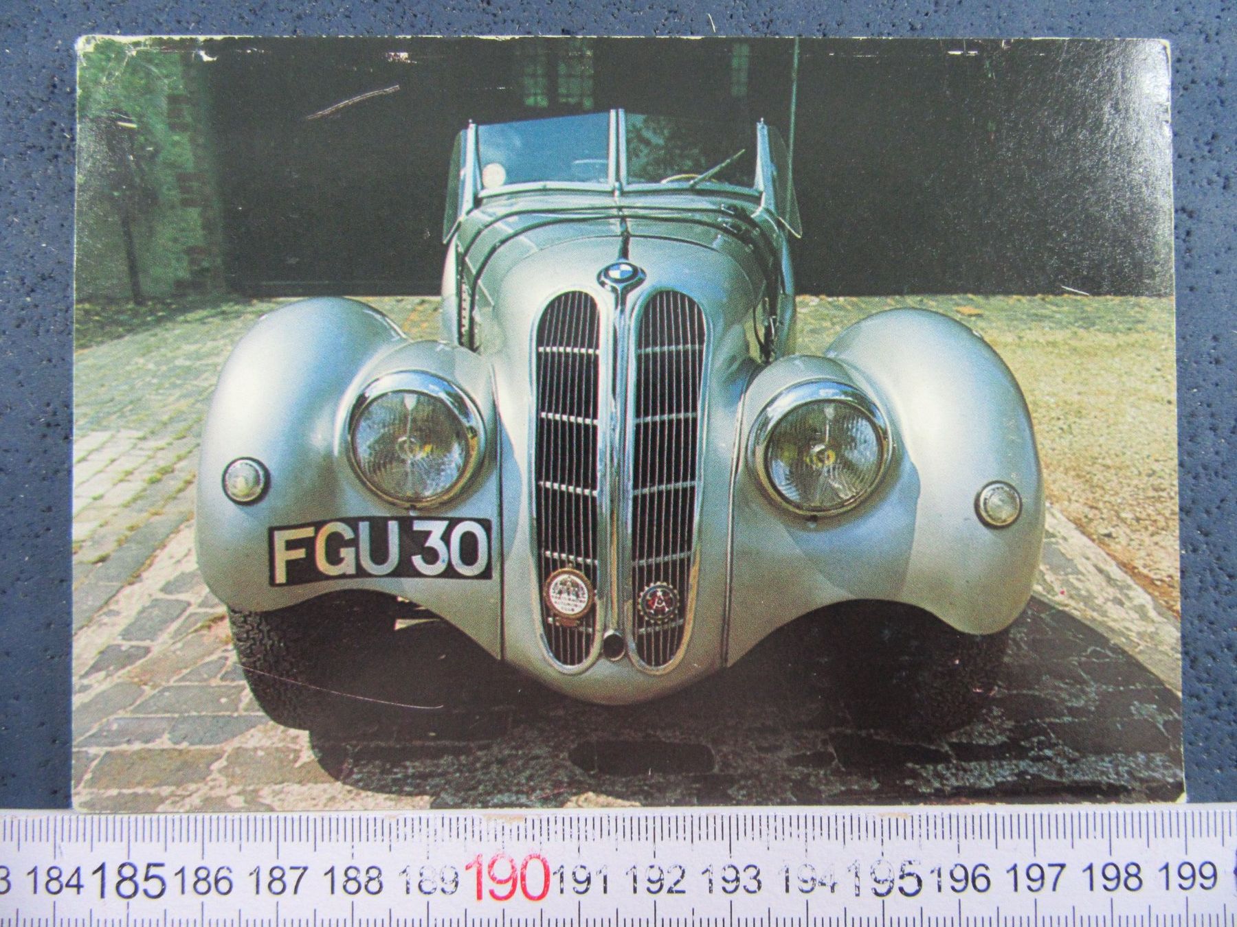 Cartoline postali: AUTO AK OLDTIMER BMW CABRIO 328 – Usato da Ettingen venduto da Hausi4711