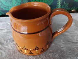 Schöner,alter Ton-Krug, Vintage, gestempelt und wie neu