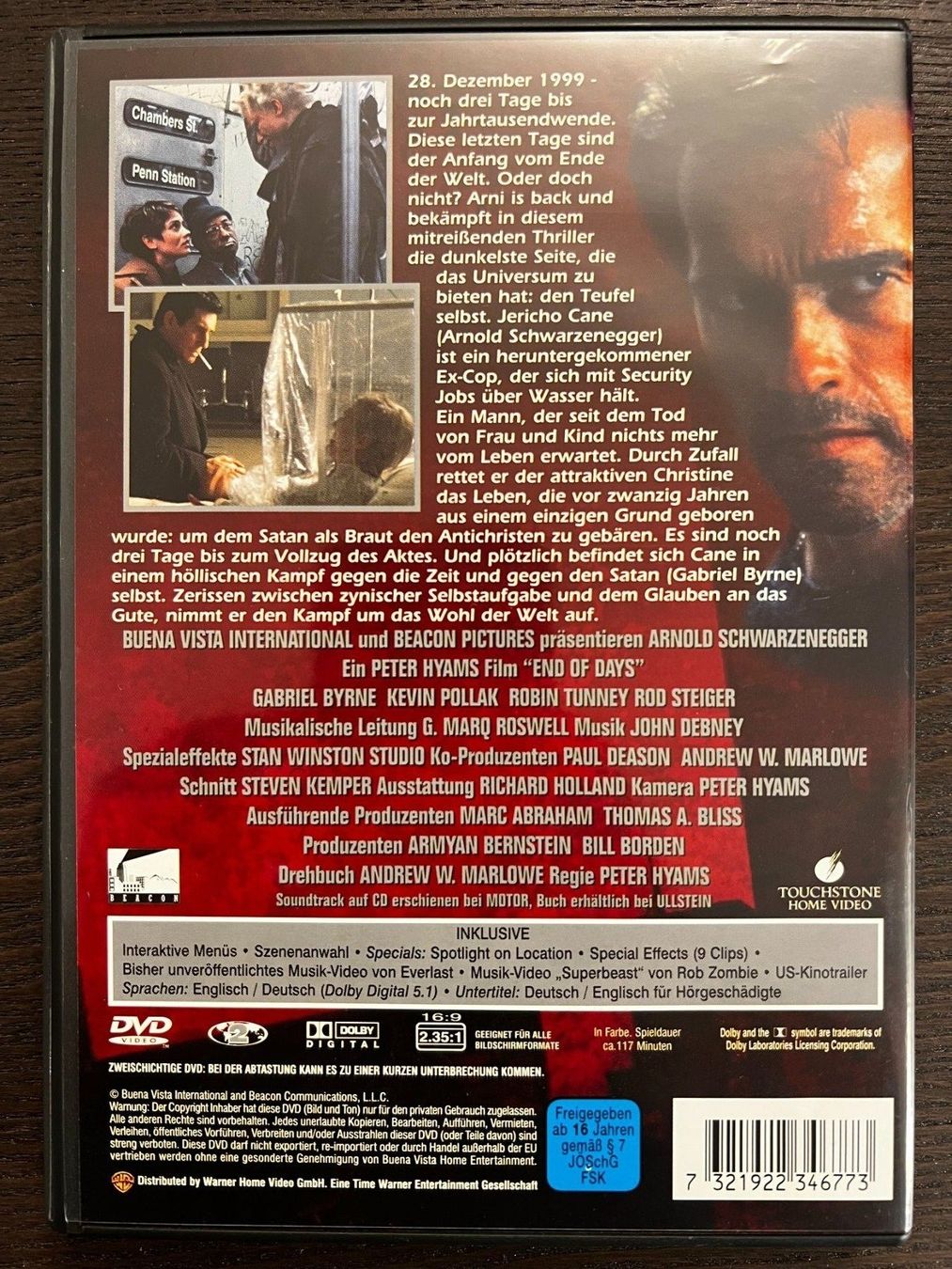 Tutti i DVDs: End of Days – Usato da Zürich venduto da FilmFreunde 1
