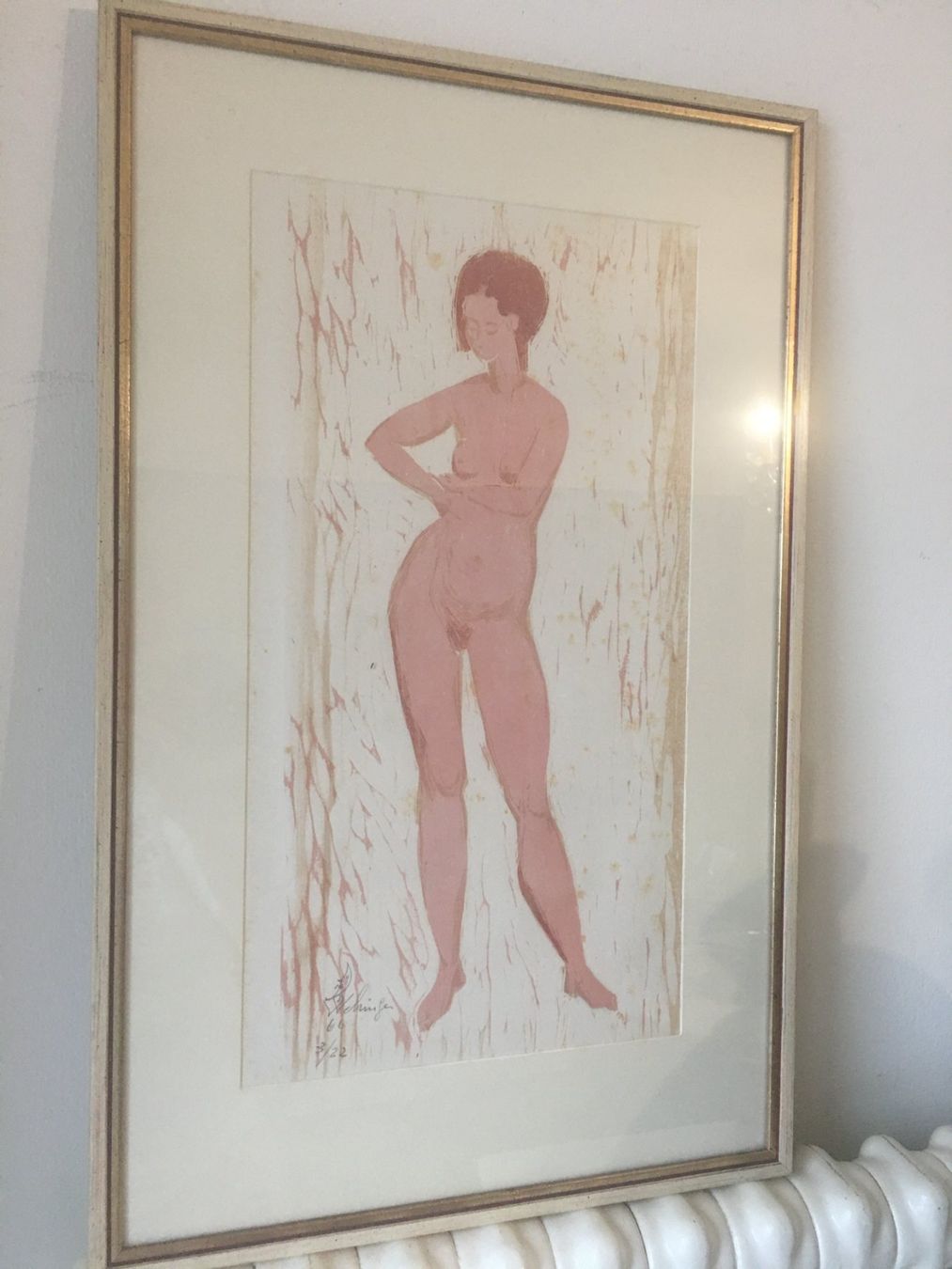Grafiken & Lithographien: Fascinierte  AKT  Litho von W. Wehinger – Gebraucht aus Zürich von Nofelet31