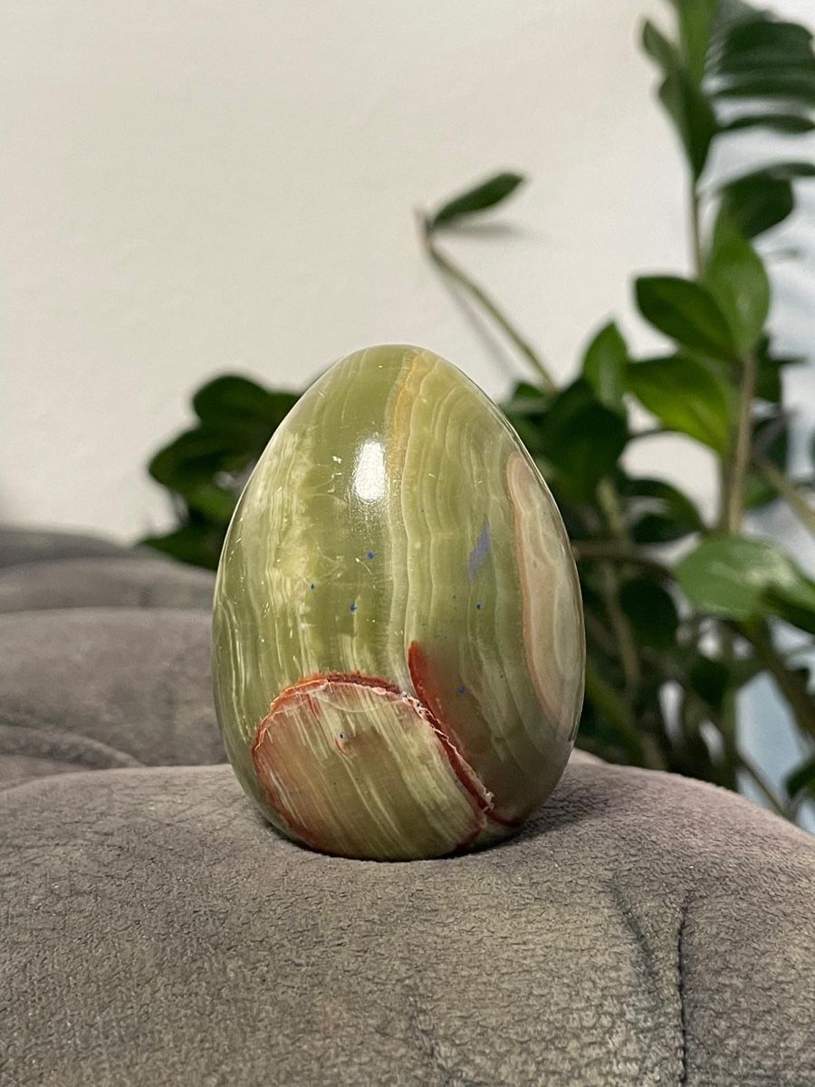 Minerali & Pietre curative: Œuf collection Onyx marbré – Usato da Montreux venduto da Pipo7878