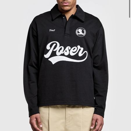 PESO Rugby Polo Black Size XS