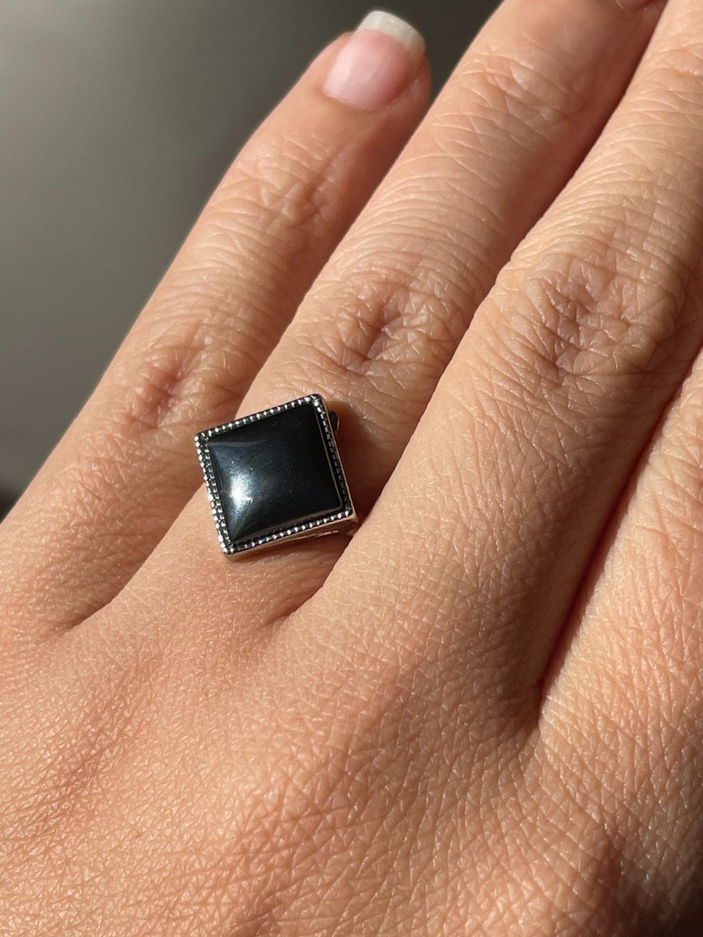 Pietre preziose: Terahertz Edelsteinring Naturstein – Nuovo e nell'imballaggio originale da Schiers venduto da sisikristall 6