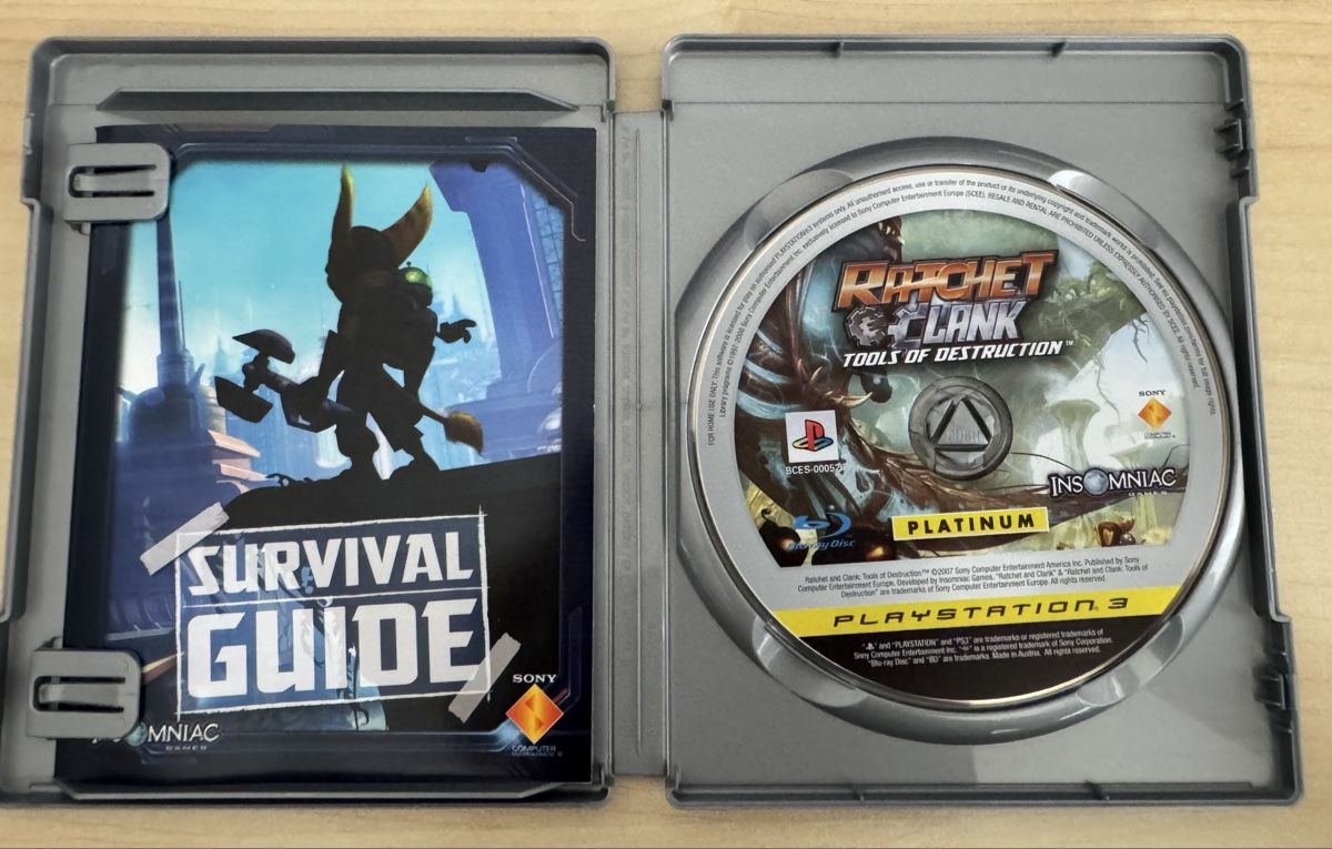 Sony Giochi: Ratchet & Clank: Tools of Destruction PS3 Platinum – Usato da Aarau venduto da Tastee 2