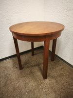 Vintage Tisch rund Holz Beistelltisch 70x70cm