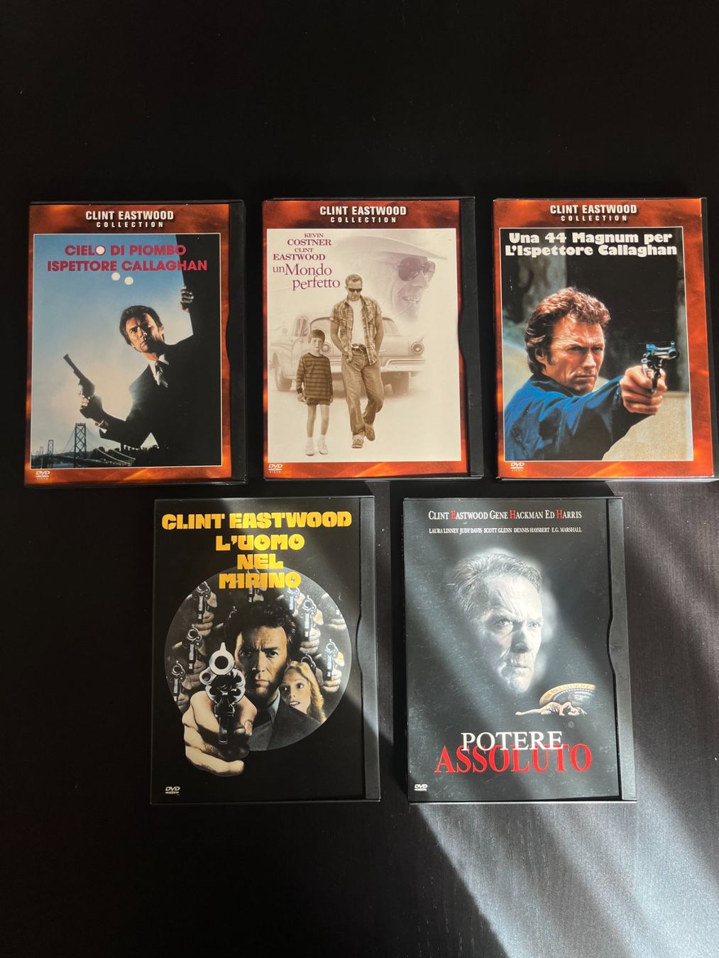 Tutti i DVDs: 5 DVD di CLINT EASTWOOD – Usato da Rivera venduto da lor_p69f 1