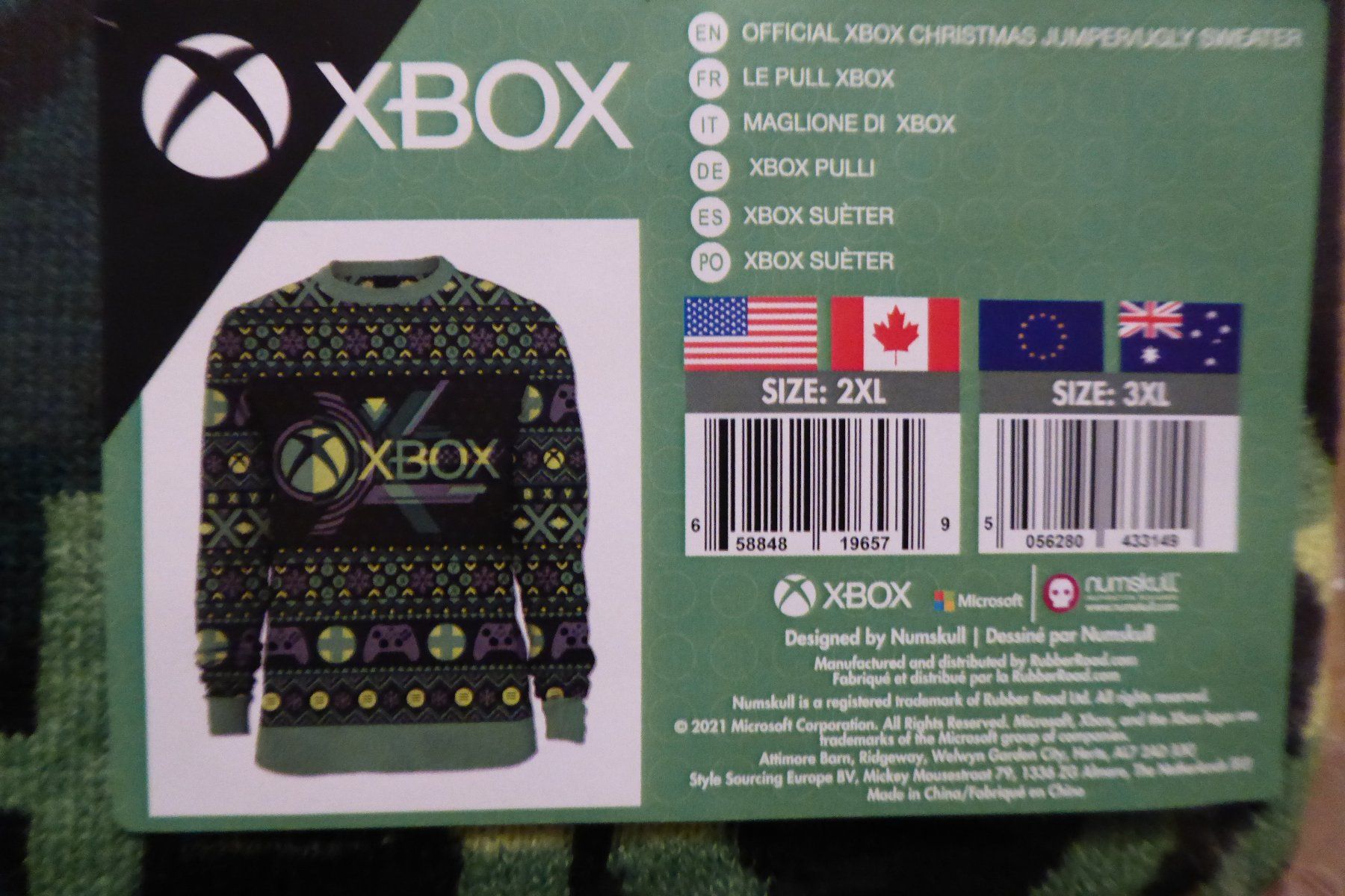 Maglioni & Felpe: XBox Pullover 2XL 3XL – Nuovo (secondo la descrizione) da Allschwil venduto da Summelsarium 2
