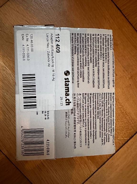 Tutti gli attrezzi: Kärcher Adapter professional - neu originalverpackt – Usato da Bern venduto da Popeye1 1
