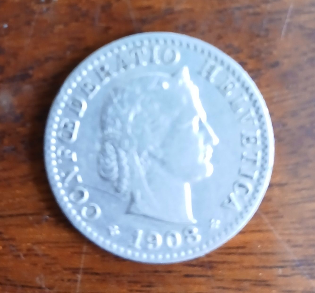 Tutti le monete: pièce 20 centimes de 1908 – Usato da Romont FR venduto da 777.gameur.game.boy