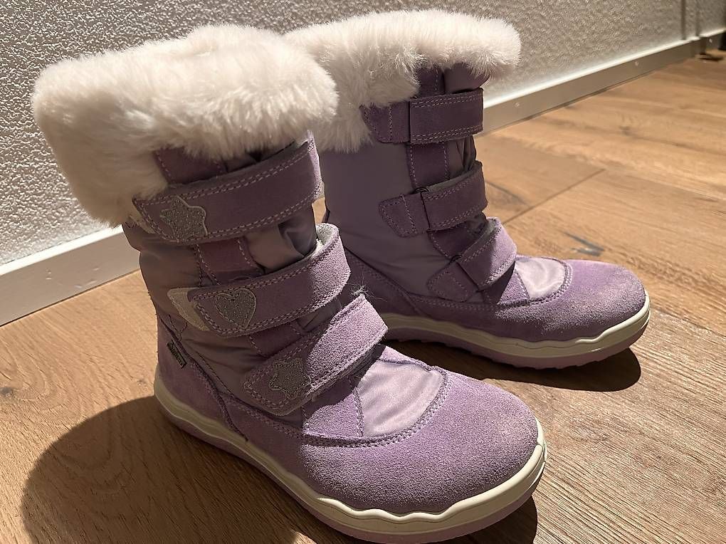 Chaussures filles: Winterstiefel Mädchen Gr. 32 – D'occasion à Steffisburg par car_qwr6 2