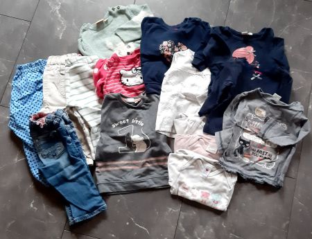 Mädchen Kleiderpaket Gr.74
