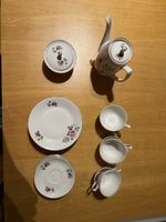 Kaffeeservice Rosenmuster guter Zustand
