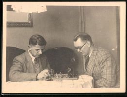 Fotografie Schach - Schachspiel, Männer